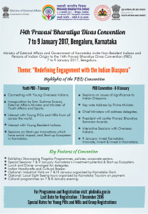 Pravasi Bharatiya Divas Flyer