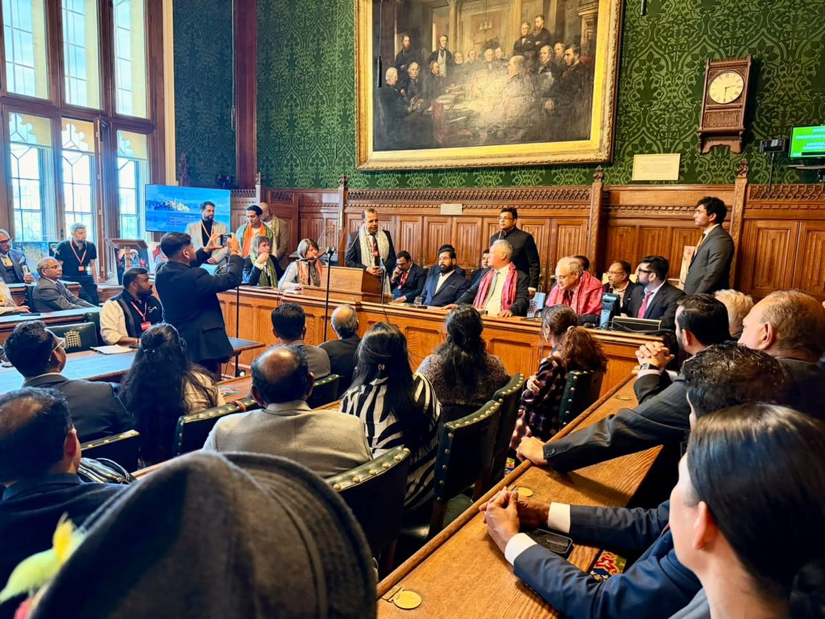 Commonwealth Public Leadership Recognition programme inside UK Parliament during Eknath Shinde’s London visit on 9 September 2026 Commonwealth Public Leadership Recognition programme inside UK Parliament during Eknath Shinde’s London visit on 9 September 2026