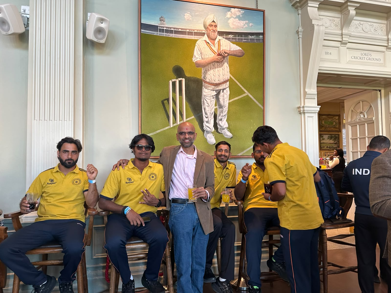 Canvas For Care at the Festival of Disability Cricket at Lord’s Cricket Ground