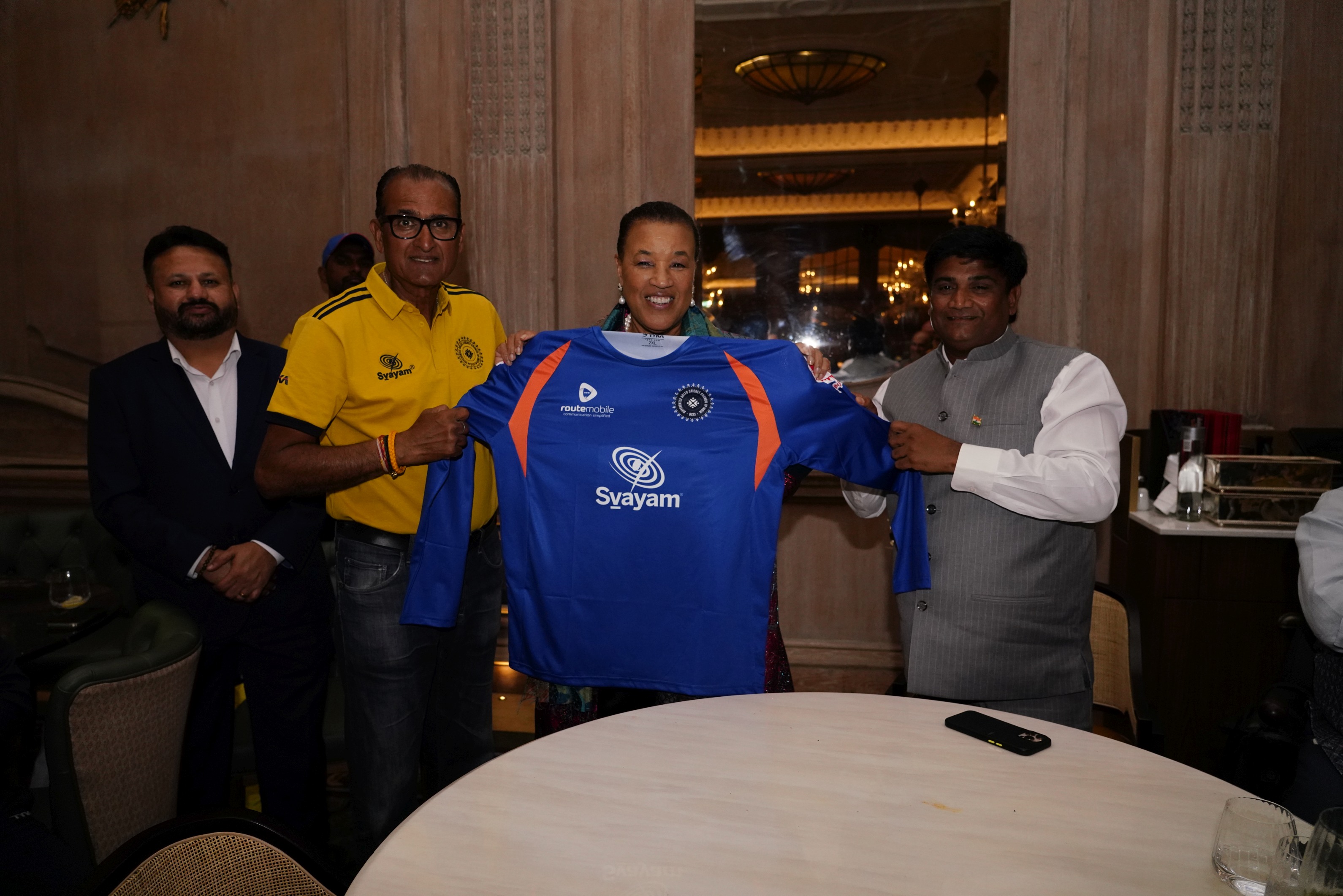 India disability cricket team dinner hosted by KP Smart Sports at Madhu’s Mayfair