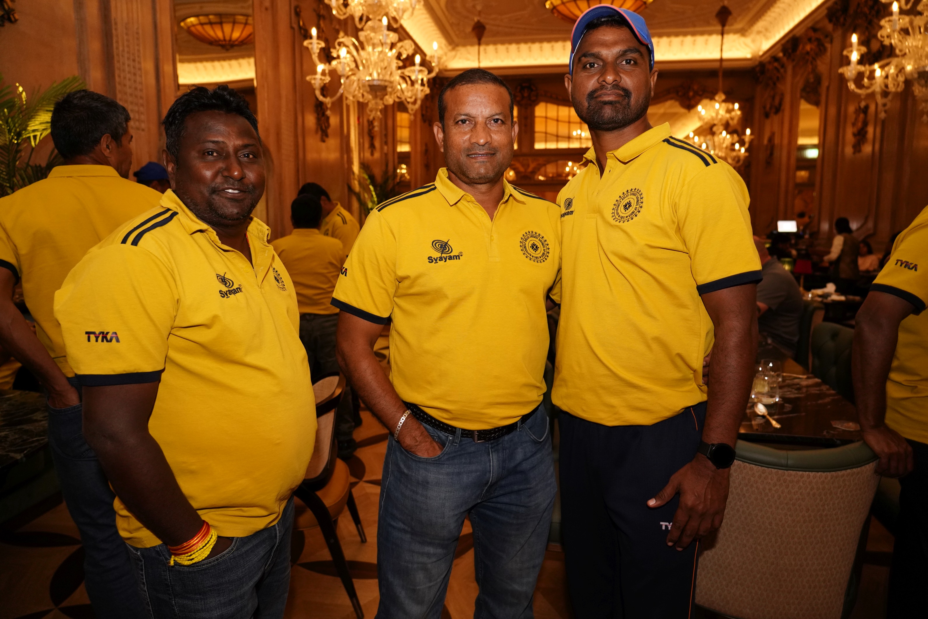India disability cricket team dinner hosted by KP Smart Sports at Madhu’s Mayfair
